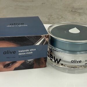 Dew of Gods Icelandic Silica Detox Mask New In box